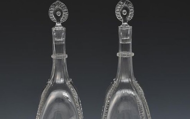 A pair of James Powell & Sons Whitefriars glass de…