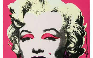 Andy Warhol - Andy Warhol: Marilyn (Castelli Graphics Invitation)