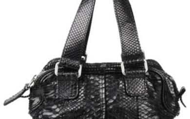 CHLOÉ - a python skin handbag. View more details