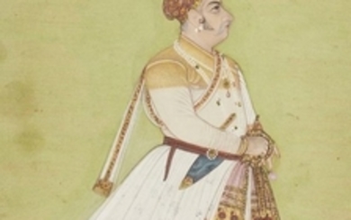 Portrait of Maharaja Gaj Singh, Jodhpur, Rajasthan,...
