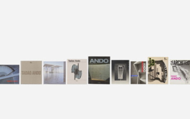 Tadao Ando monographs, twelve