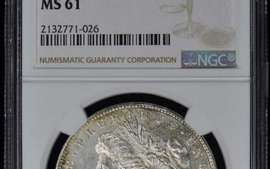 1880-O Morgan Dollar S$1 NGC MS61
