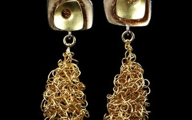 18k Gold Earrings Designed by Lynn Legare