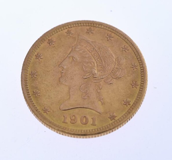 1901 $10 Gold Coin