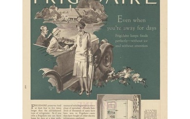 1927 Frigidaire Saturday Evening Post Ad