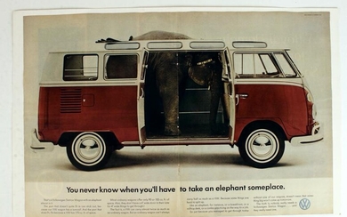 1966 VW PROMO AD YOU NEVER KNOW