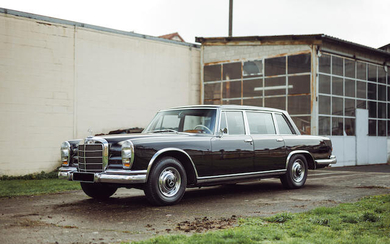 1967 Mercedes-Benz 600 Limousine, Chassis no. 10001212000837 Engine no. 10098012000879