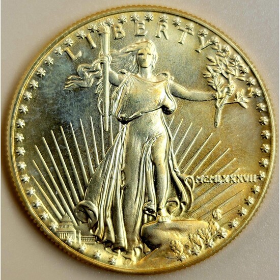 1987 American Gold Coin 50 Dollars