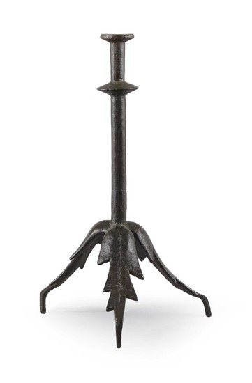 Alberto Giacometti (1901-1966), Lampe modèle «Trépied à feuilles», première version