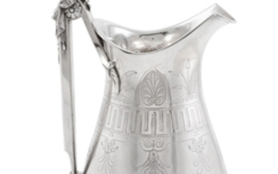 An American sterling silver pitcher