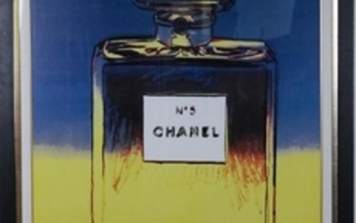 Andy Warhol Chanel No 5 Color Poster DAMONE ESTATE