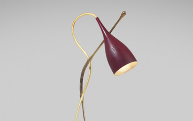 ANGELO LELII (1911-1979), A RARE 'LUCINELLA' TABLE LAMP, CIRCA 1950