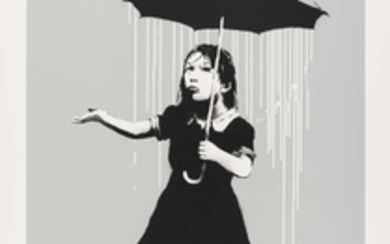 Banksy (b.1974) Nola (White Rain)