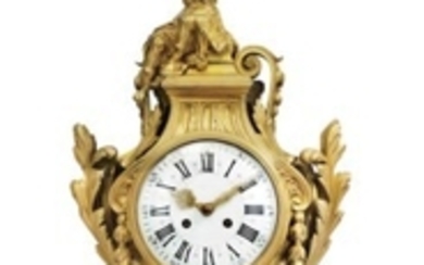 A FRENCH ORMOLU CARTEL D'APPLIQUE, THE CLOCKWORKS BY MARTI & CIE, LATE 19TH CENTURY