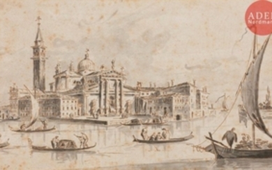 Giacomo GUARDI (1764 1835) Venise, l’île de San Gi…