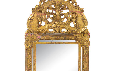 A Regence Style Giltwood Mirror