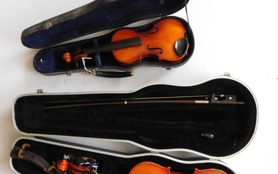 2 Suzuki violins