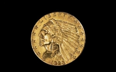 A United States 1928Indian Head$2.50 Gold Coin