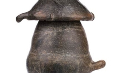 Villanovan cinerary urn with lid 8th - 7th century BC;...