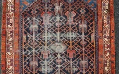 4'2" X 6'4" Persian Hamadan Rug