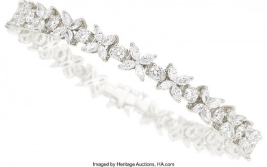 55004: Diamond, Platinum Bracelet, Tiffany & Co. The