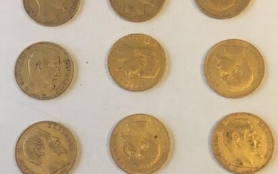 Napoléon III 10 pièces 20 francs or - Lot 4 - Richard Maison de ventes