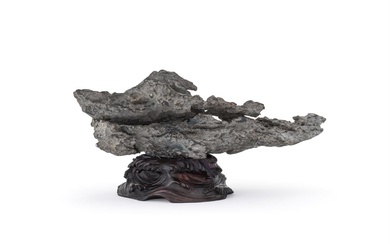 A Chinese black Ying scholar's rock