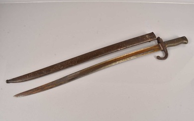 A French 1868 Chassepot Bayonet