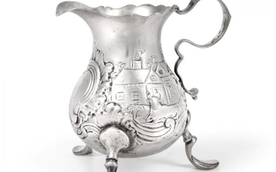 A George II Silver Cream-Jug, by Thomas Rush, London, Probably...