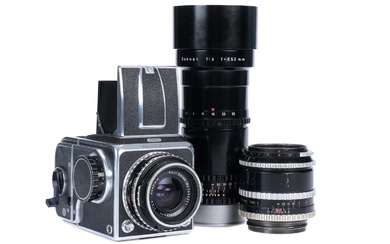 A Hasselblad 1000F Medium Format Camera Outfit
