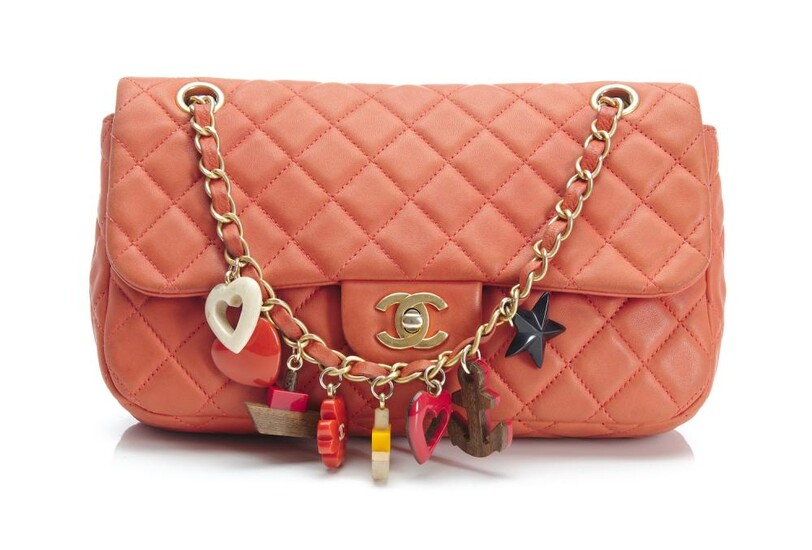 A LIMITED EDITION FLAP BAG BY CHANEL