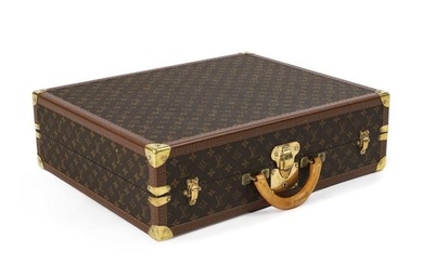 A Louis Vuitton monogrammed canvas 'Jumelle' suitcase