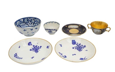 A MIXED GROUP OF 18TH & 19TH CENTURY CERAMICS