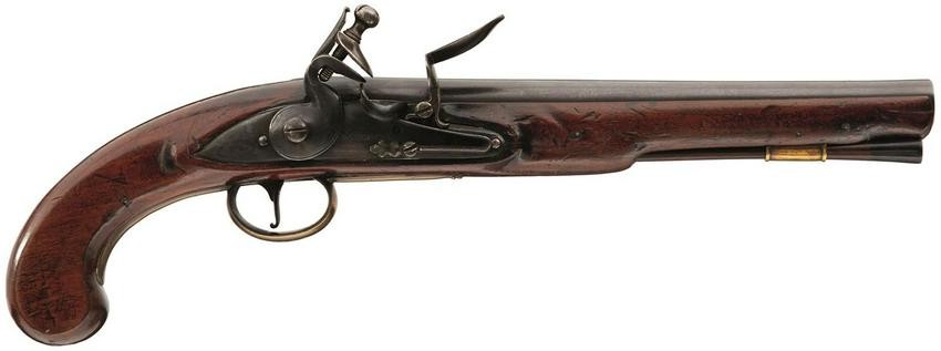 A PAIR OF 20-BORE FLINTLOCK DUELLING OR HOLSTER PISTOLS