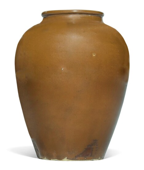 A PERSIMMON-GLAZED JAR NORTHERN SONG DYNASTY