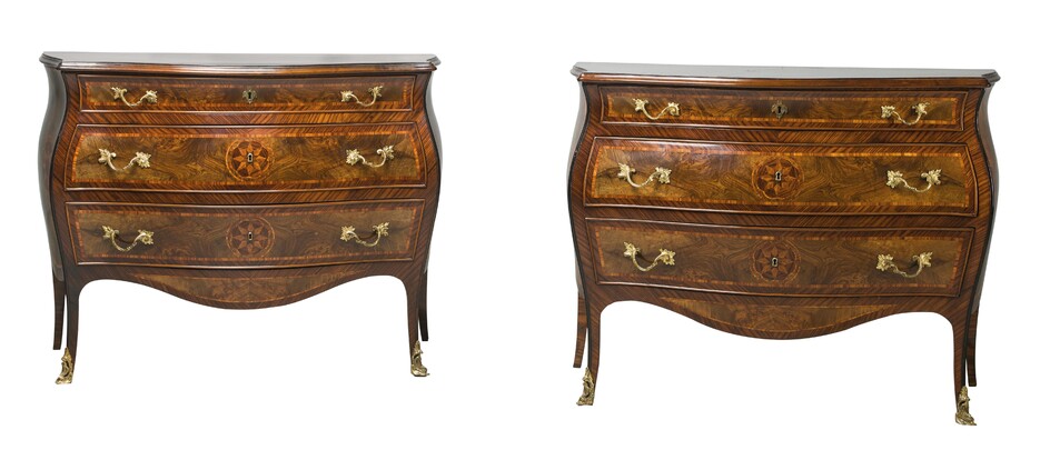 A Pair of Chests of Drawers