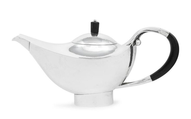 A Rare Johan Rohde for Georg Jensen Silver Teapot