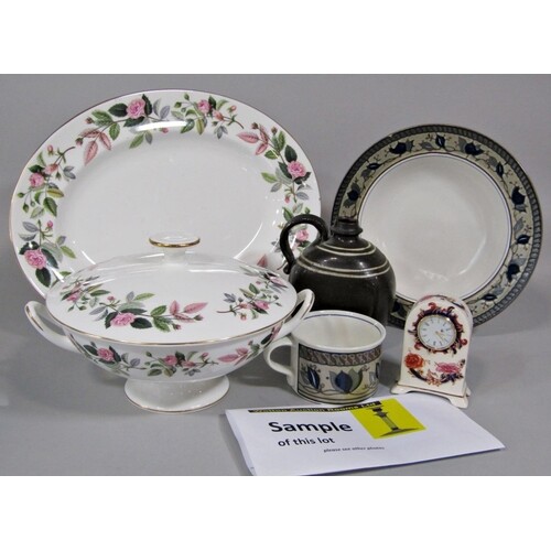 A collection of Wedgwood Hathaway Rose pattern dinnerwares i...