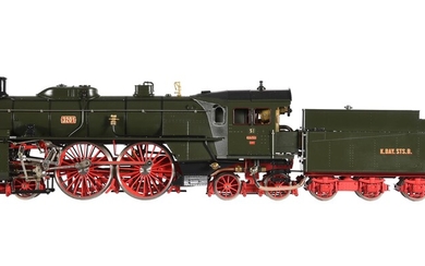 A gauge 1 Aster for Fulgurex model of a Bay S2/6 (2 'B2') 4-4-4 K.Bay. STS.B. tender locomotive