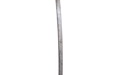 AN OTTOMAN 'KILIJ' SWORD WITH WOODEN GRIPS, 19TH C.