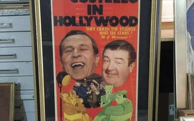 Abbot and Costello in Hollywood (1945) US Insert Movie