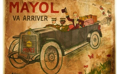 Advertising Poster Felix Mayol Mors Barrere Vintage