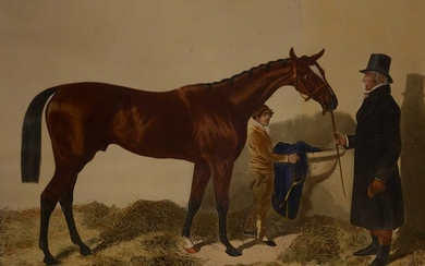 After Isaac Cullin, Isinglass; and another racing print after Herring