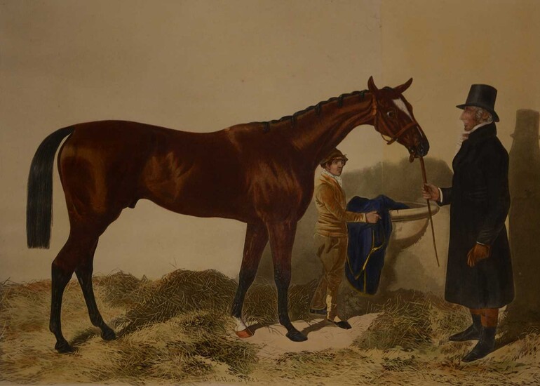 After Isaac Cullin, Isinglass; and another racing print after Herring