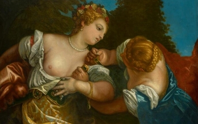 After Paolo Veronese Europa with her Maid