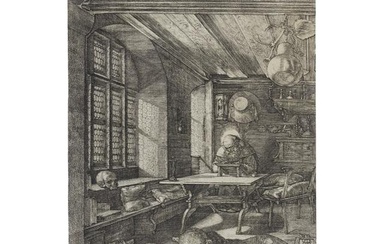 Albrecht Dürer (1471-1528); St. Jerome in his Study;