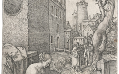 Aldegrever, Heinrich (1502 Paderborn - 1555/62 Soest)Die Geschichte der Susanna