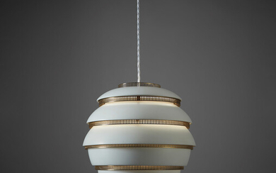 Alvar Aalto, "Mehiläispesä (Beehive)" ceiling light, model no. A 331