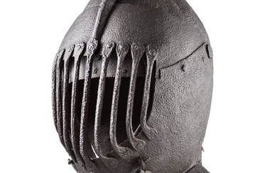 An Italian helmet for the Gioco del Ponte, late 16th century