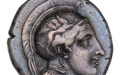 Ancient Greece, Lucania, Velia, Didrachm, 340–334 BC, 7.47 g, Williams 296, SNG...